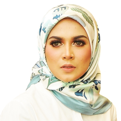 Square Scarf Premium Petals PP04