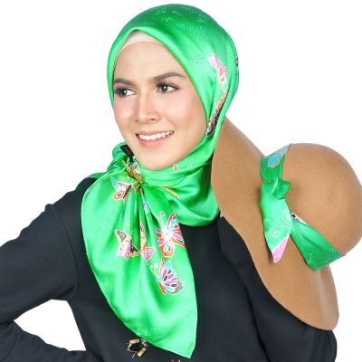 Square Scarf Premium Mariposa PM02
