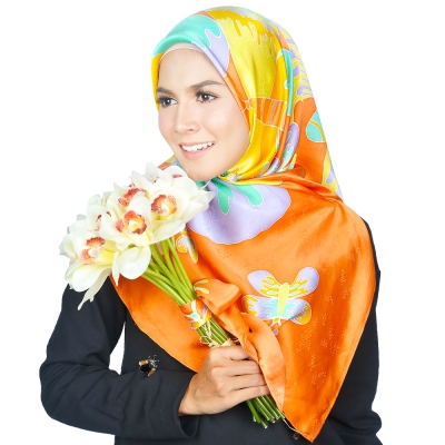 Square Scarf Premium Mariposa PM05