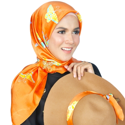 Square Scarf Premium Mariposa PM06