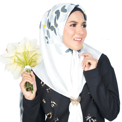 Square Scarf Exclusive Mariposa MR07