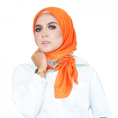 Square Scarf Exclusive Petals PTL02
